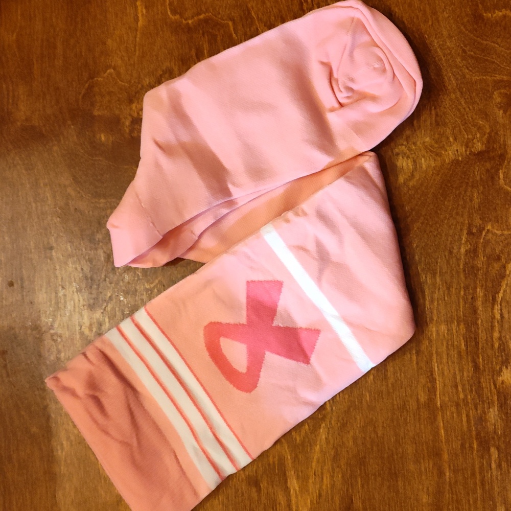 Knee High Breast cancer awareness ribbon socks